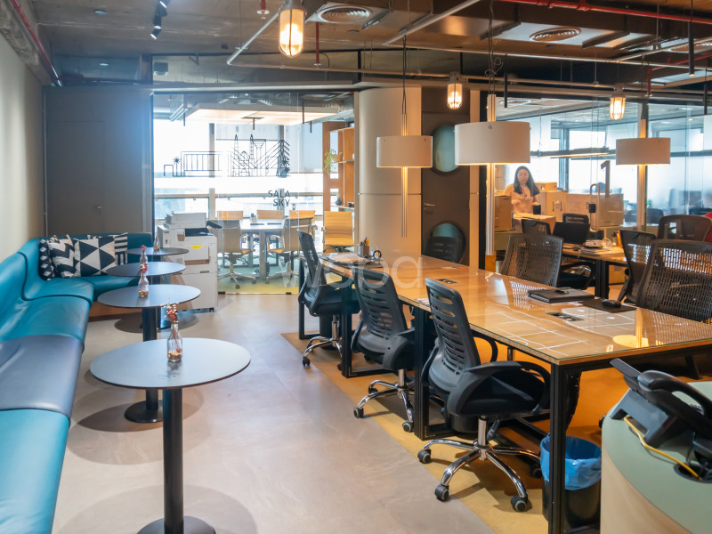 Espaço de trabalho do escritório PCInfo na Avenida Paulista