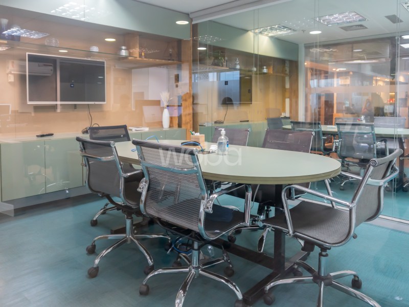 Sala de reunião executiva do escritório PCInfo